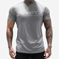 New fitness sports men's T-shirt casual training running perspiration round neck short-sleeved tight breathable clothes