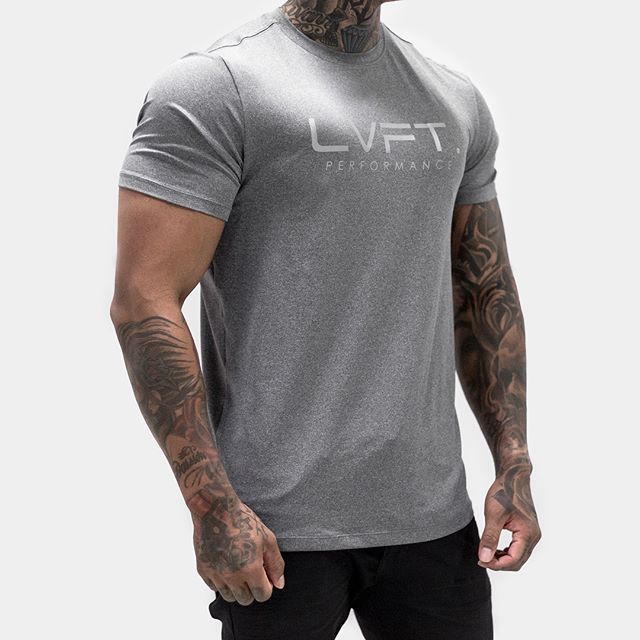 New fitness sports men's T-shirt casual training running perspiration round neck short-sleeved tight breathable clothes