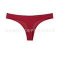 Amazon Europe and America ultra-thin seamless fitness quick-drying hip thong BIKINI one-piece sports underwear women