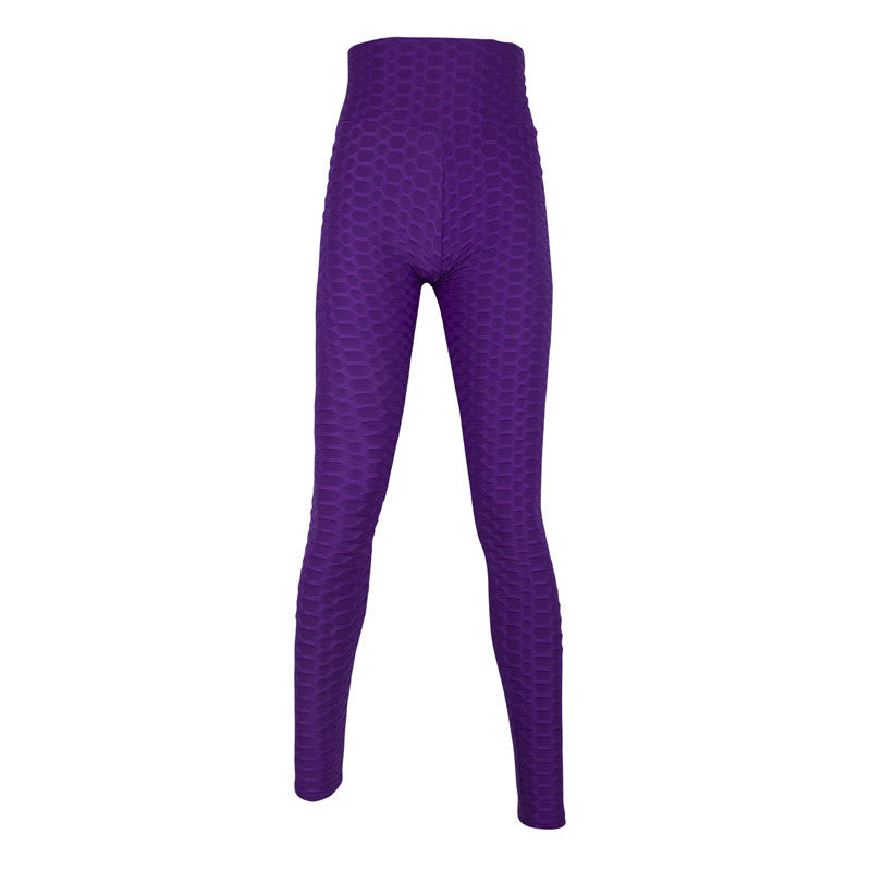2019 Summer AliExpress Bonus Explosion Jacquard High-elastic Yoga Pants Sports Tight Leggings Women