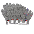 Spot HPPE 5 cut-proof gloves Food grade kitchen garden gardening gloves slaughter fishing gloves