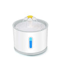 pet automatic water dispenser cat small flower drinking basin dog water dispenser usb version