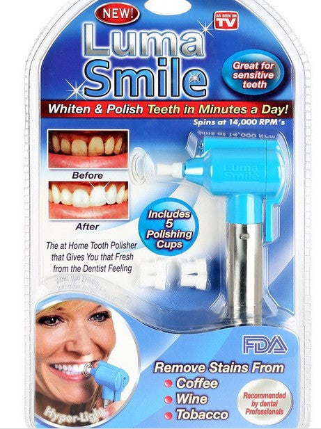 Luma Smile TV tooth beauty instrument rubber polisher tooth cleaner tooth whitening machine tooth cleaning machine