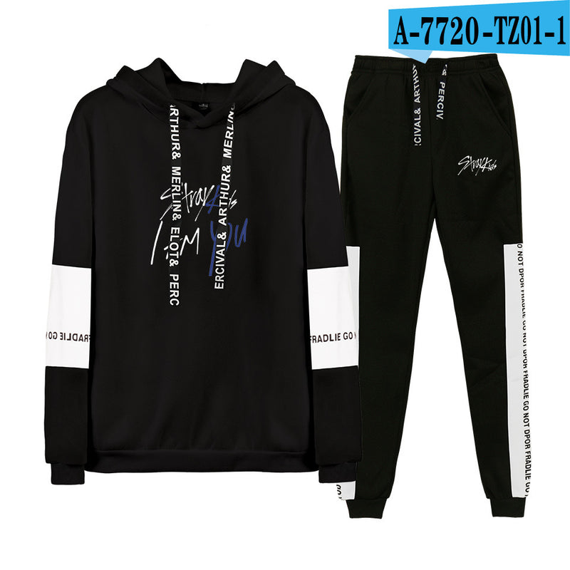 conjunto esportivo de tendência coreana