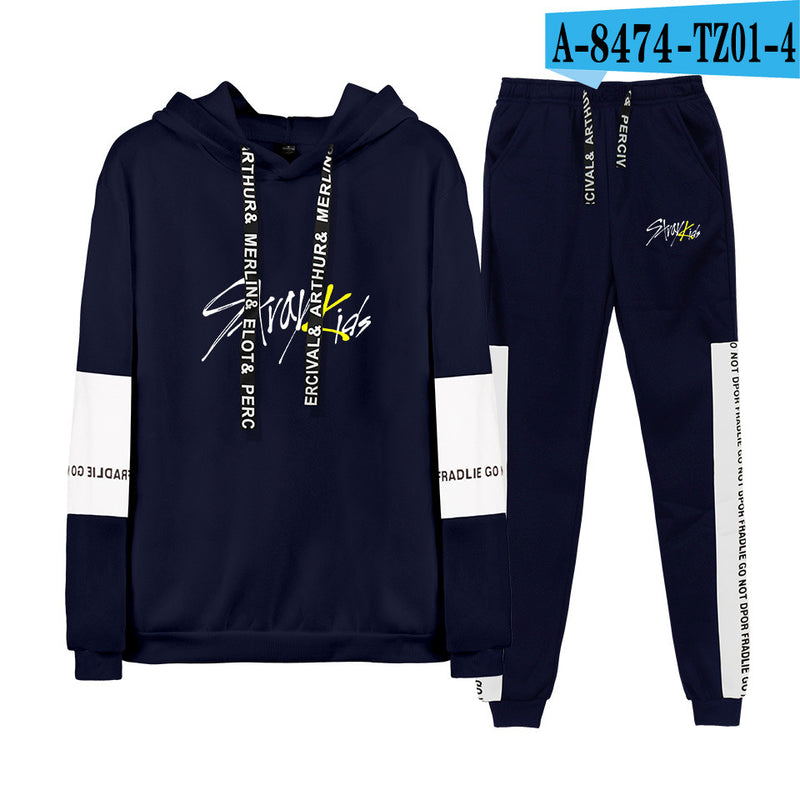 conjunto esportivo de tendência coreana