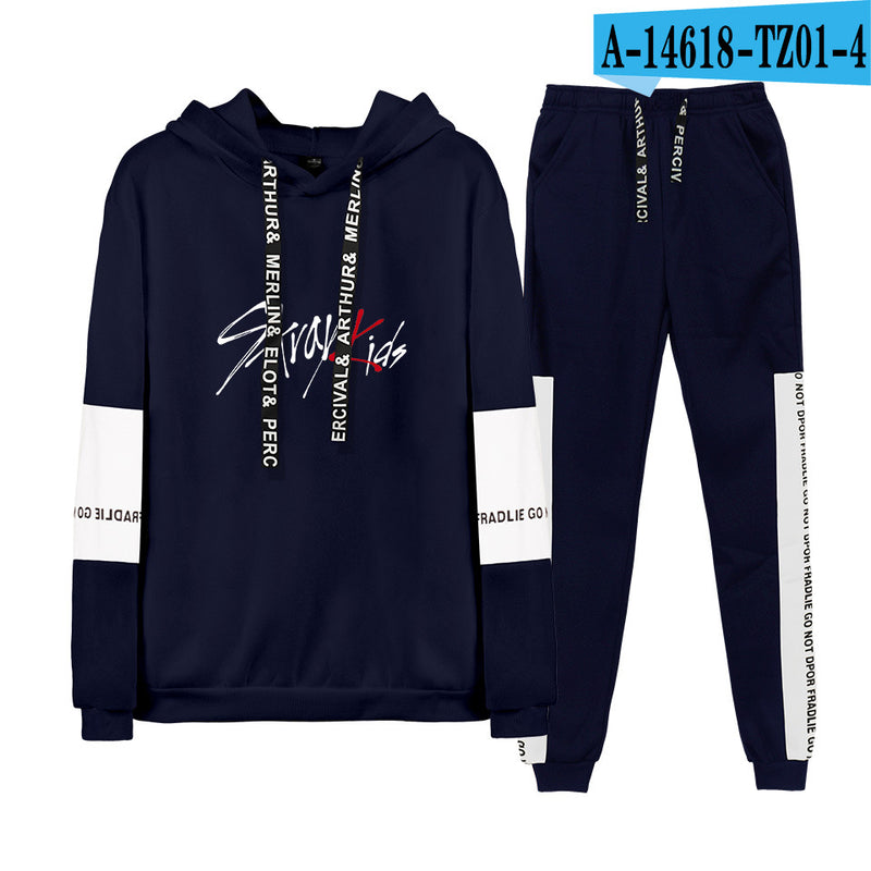 conjunto esportivo de tendência coreana