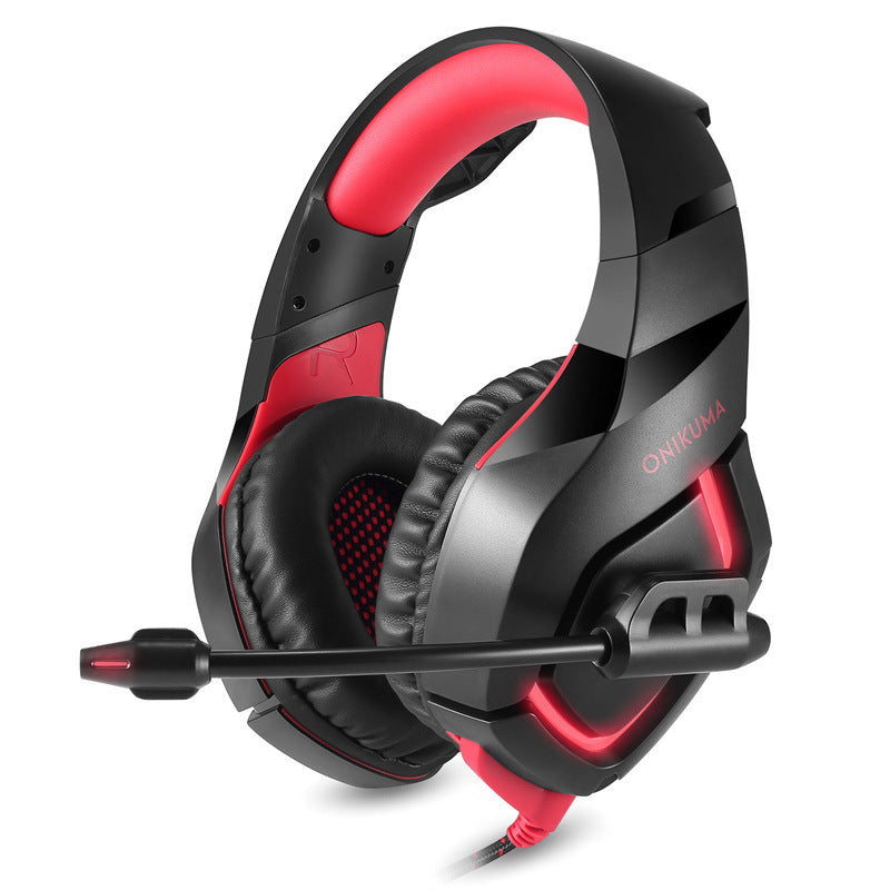 Cross-border explosion models ONIKUMA K1 game headset headset wired computer microphone headset with headset