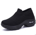 1839 autumn women's shoes sports shoes women's travel hiking shoes leisure heightening air cushion outdoor shoes rocking shoes
