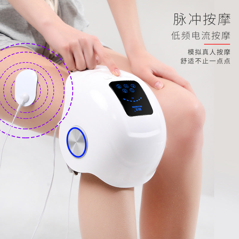 Knee pad heating massager knee warm and cold protection and positive 3D airbag massage hot compress knee massager gift