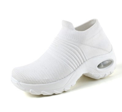 1839 autumn women's shoes sports shoes women's travel hiking shoes leisure heightening air cushion outdoor shoes rocking shoes