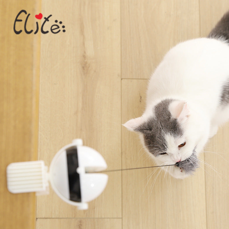 Yili ELITE Pet Electric Cat Toy Lifting Ball YoYo Self-Hi Hair Ball Amusing Cat Interaction to Relieve Boredom 1 Piece Delivery