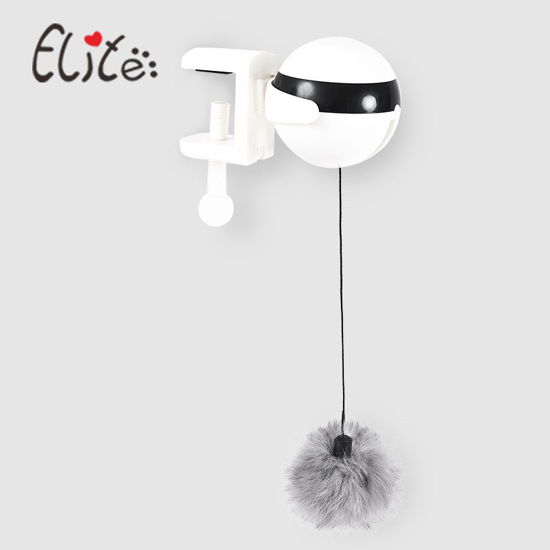 Yili ELITE Pet Electric Cat Toy Lifting Ball YoYo Self-Hi Hair Ball Amusing Cat Interaction to Relieve Boredom 1 Piece Delivery