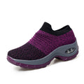1839 autumn women's shoes sports shoes women's travel hiking shoes leisure heightening air cushion outdoor shoes rocking shoes