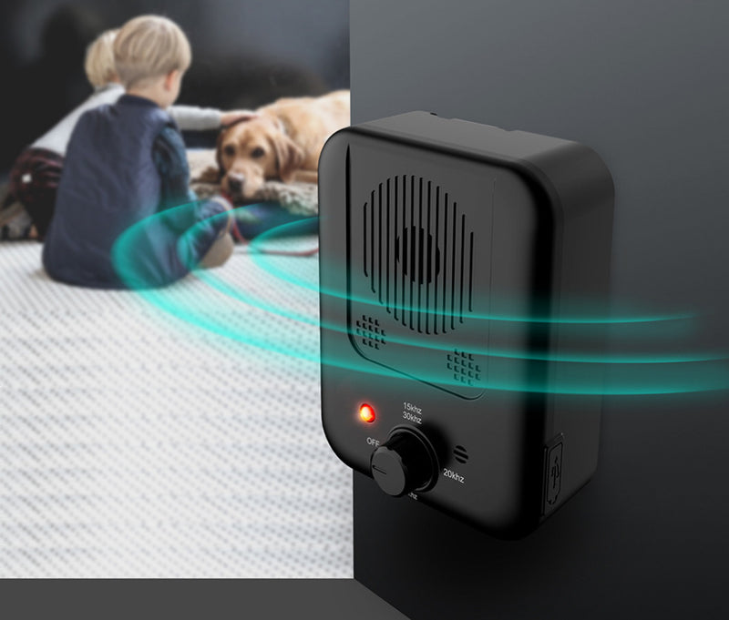 New ultrasonic bark stopper Outdoor dog repeller Anti-noise pet dog trainer Anti-barking dog trainer