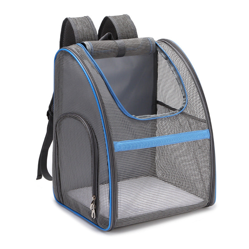 Factory direct selling pet bag dog cat folding out bag pet breathable backpack pet box