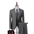 Amazon's cross-border hot-selling men's Korean-style slim-fit suit suit men's large size business casual groom's dress suit