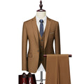 Amazon's cross-border hot-selling men's Korean-style slim-fit suit suit men's large size business casual groom's dress suit