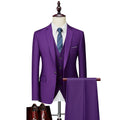 Amazon's cross-border hot-selling men's Korean-style slim-fit suit suit men's large size business casual groom's dress suit