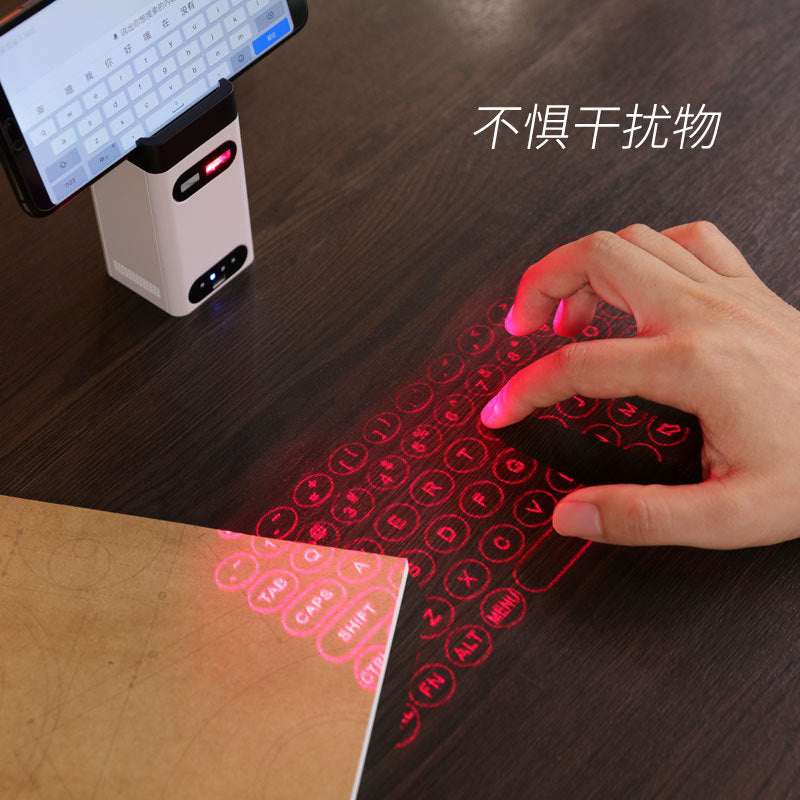 Whistler KB630-M1 Bluetooth laser projection keyboard mouse mobile phone bracket mobile power gift customization