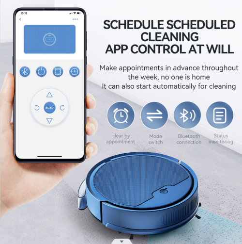 Household cleaning sweeper intelligent sweeping robot automatic water tank sweeping and dragging robot vacuum cleaner app