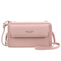 Ms. baellerry long wallet Korean version of double zipper large capacity diagonal bag female fashion all-match mobile phone bag
