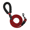 Dog traction rope does not 嘞 hand reflective traction rope thick large dog walking dog rope 1.5 meters round rope pet supplies
