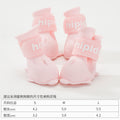 Cartoon puppy shoes Pomeranian Bichon Teddy shoes set of 4 waterproof rain boots foot covers pet silicone rain boots