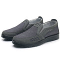 Four seasons new men's casual cloth shoes cover feet breathable dad shoes non-slip ultra-light middle-aged and elderly dad shoes