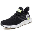 2023 cross-border running shoes men's soft sole men's and women's flying woven mesh sports shoes men's breathable popcorn sole men's shoes aliexpress