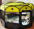 New cat litter kennel pet tent breathable foldable and washable octagonal fence Oxford cloth anti-scratch delivery room available