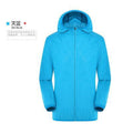 Source goods summer new outdoor men and women with the same skin clothes thin coat hooded sun protection clothing custom wholesale