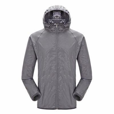 Source goods summer new outdoor men and women with the same skin clothes thin coat hooded sun protection clothing custom wholesale