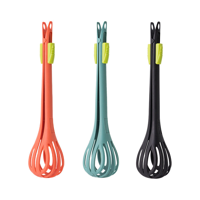 Cross-border multi-purpose nylon egg beater dual-purpose food clip hand mixer creative baking kitchen gadgets