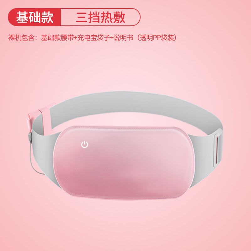 Manufacturers wholesale warm palace belt big aunt artifact girls massage belly warm palace treasure electric heating vibration belt