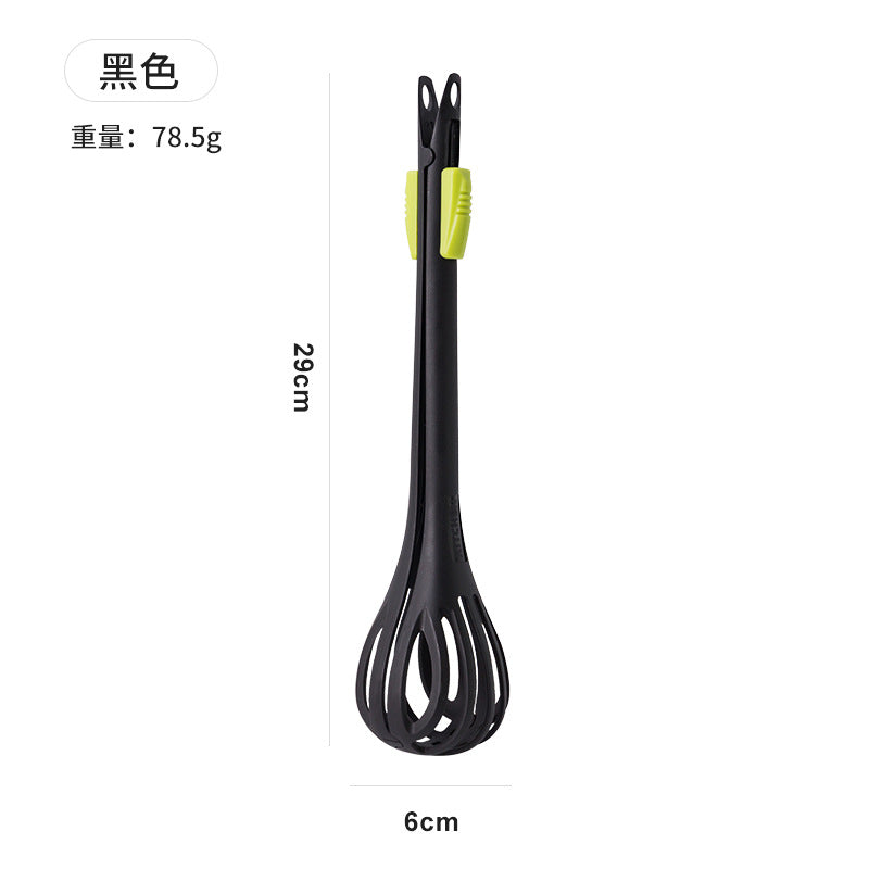Cross-border multi-purpose nylon egg beater dual-purpose food clip hand mixer creative baking kitchen gadgets