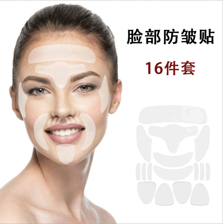 Factory direct sales of silicone anti-wrinkle stickers firming wrinkle anti-wrinkle silicone beauty stickers statute lines stickers eye stickers chest stickers OEM