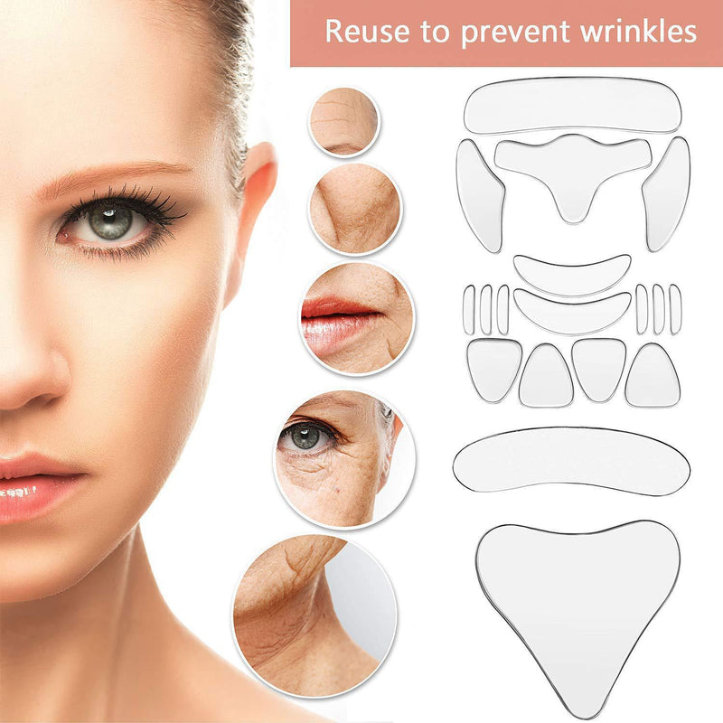 Factory direct sales of silicone anti-wrinkle stickers firming wrinkle anti-wrinkle silicone beauty stickers statute lines stickers eye stickers chest stickers OEM