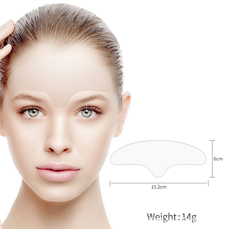Cross-border silicone anti-wrinkle beauty stickers manufacturers silicone anti-adhesive forehead stickers face stickers eye stickers neck stickers chest stickers can be customized