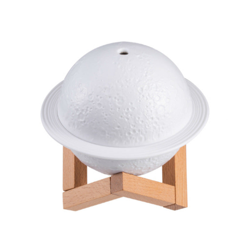 Cross-border creative planet lamp humidifier moon LED night light two-in-one USB atmosphere lamp moon lamp humidifier