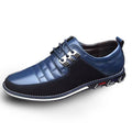 Cross-border 51.52.53 large size checkered embroidery business casual men's shoes manufacturers trend new style slip-on shoes