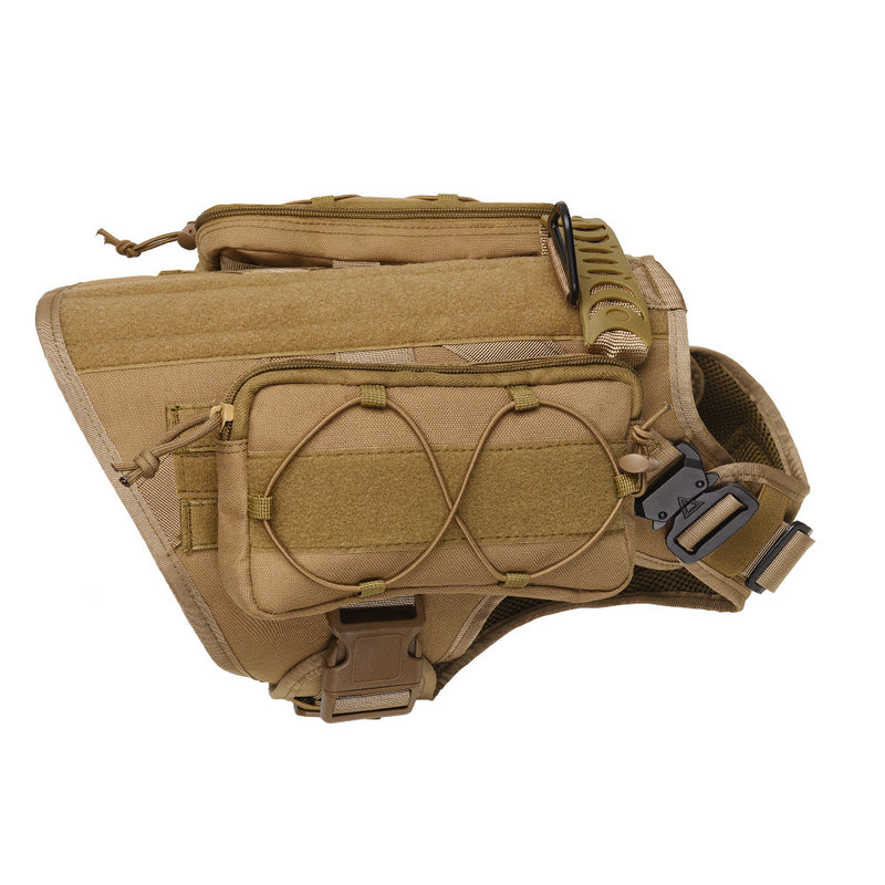1000D outdoor tactical dog vest MOLLE dog walking dog clothes dog vest tactical equipment pet dog clothes