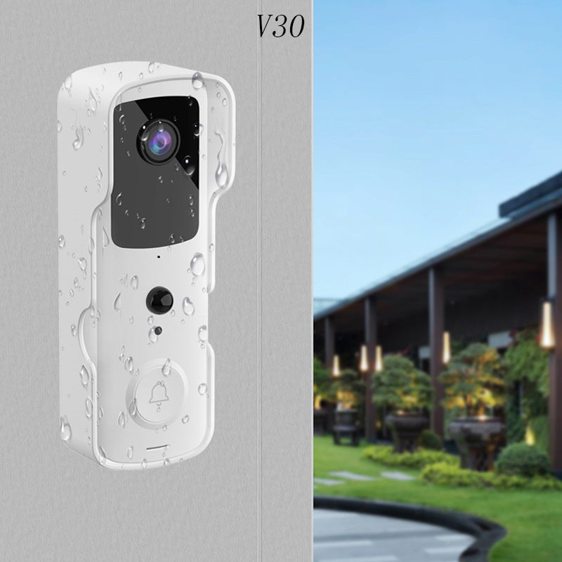 Private model V30 home smart low-power wireless video doorbell voice intercom mobile phone monitoring wifi doorbell