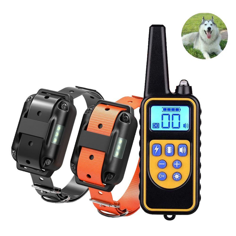 Dog training device anti-bark device pet supplies collar dog training device remote control dog collar pet voice control anti-bark device original factory