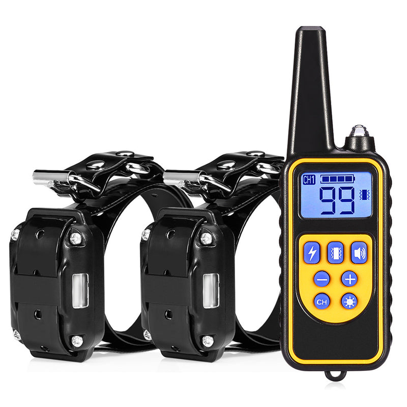 Dog training device anti-bark device pet supplies collar dog training device remote control dog collar pet voice control anti-bark device original factory