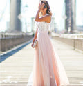 2020 European and American new lace stitching chiffon maxi dress dress skirt 5 colors and 5 yards in stock