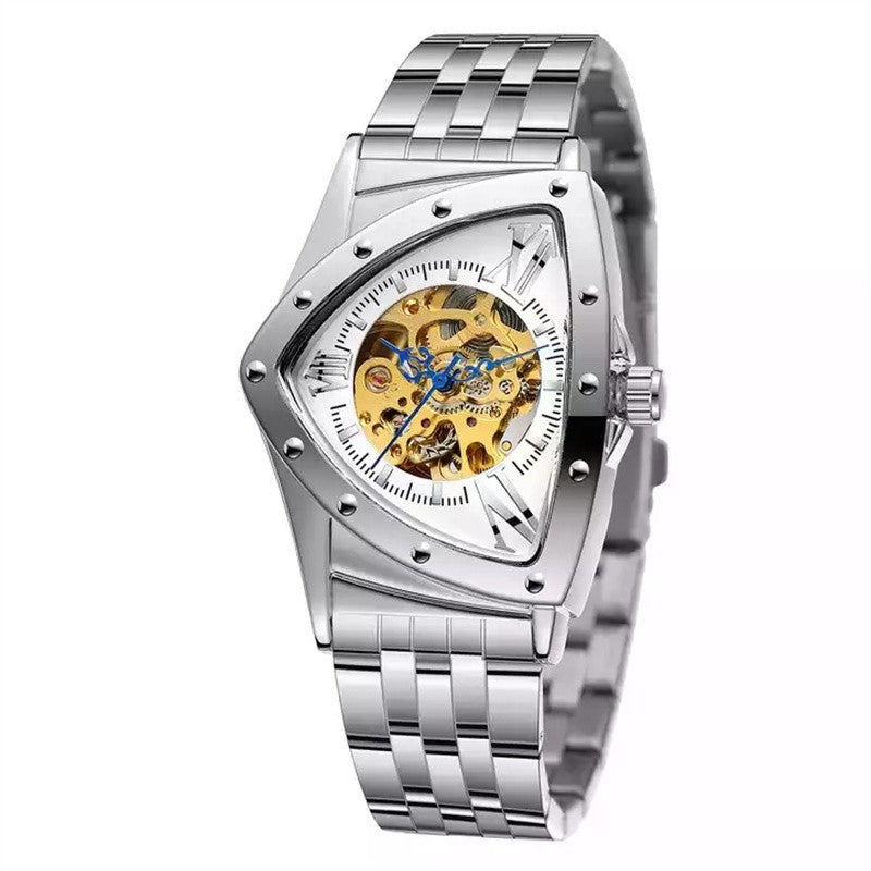 New TOMARCH European and American style men's fashionable and casual hollow triangle automatic mechanical watch wholesale