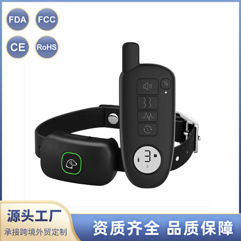 400 meters remote control dog training device electronic remote control pet barking device anti-barking waterproof vibration electric shock collar