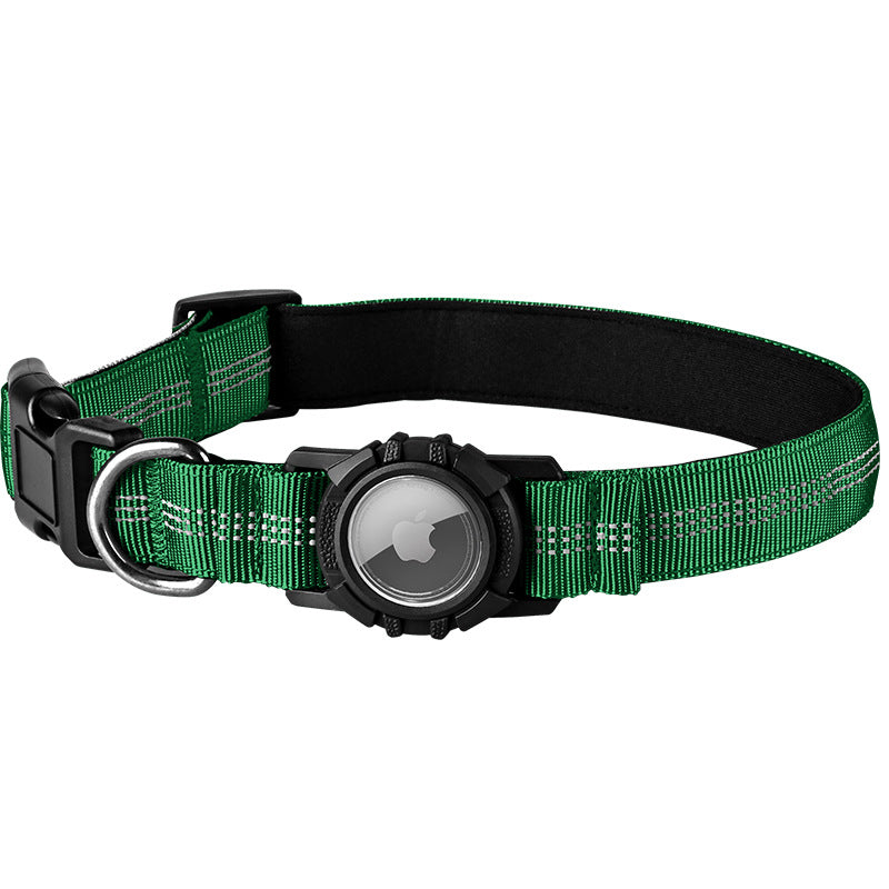 Dog collar Amazon hot sale suitable for Apple Airtag dog collar airtag protective cover pet collar