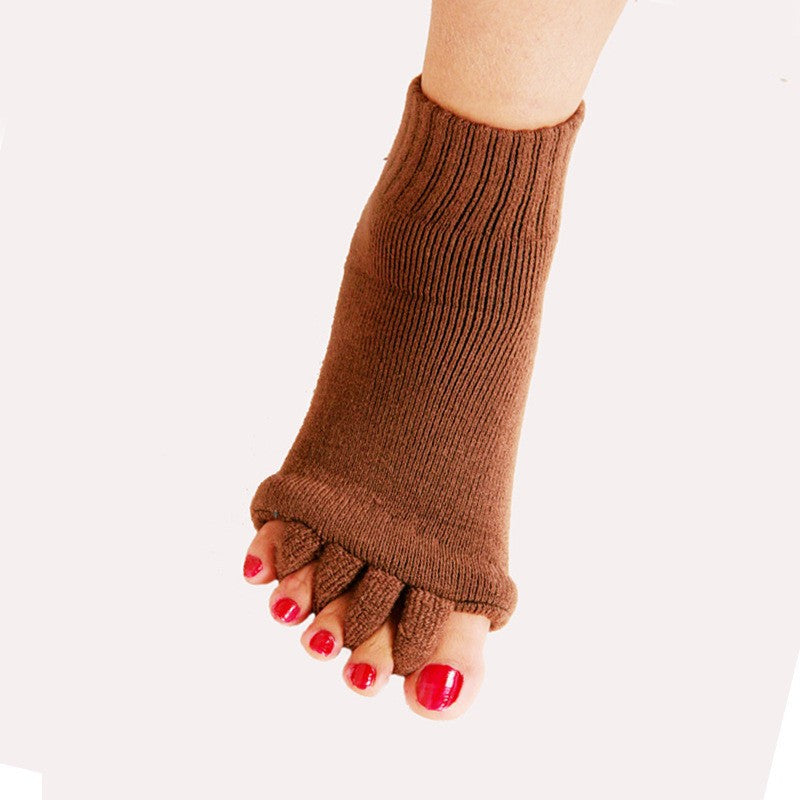 Toe socks, Korean health massage, yoga five-toe socks, leaky socks, correction of thumb valgus, Japanese floor socks