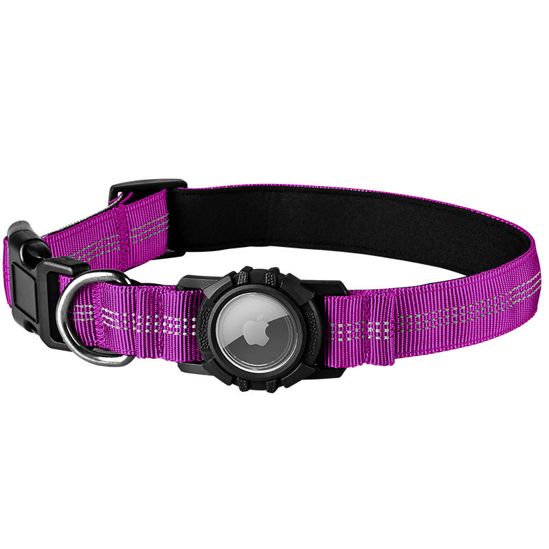 Dog collar Amazon hot sale suitable for Apple Airtag dog collar airtag protective cover pet collar